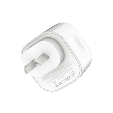 NANO Energy 1 35W USB-C Dual Ports Charging Adapter - Sleek White GaN Charger